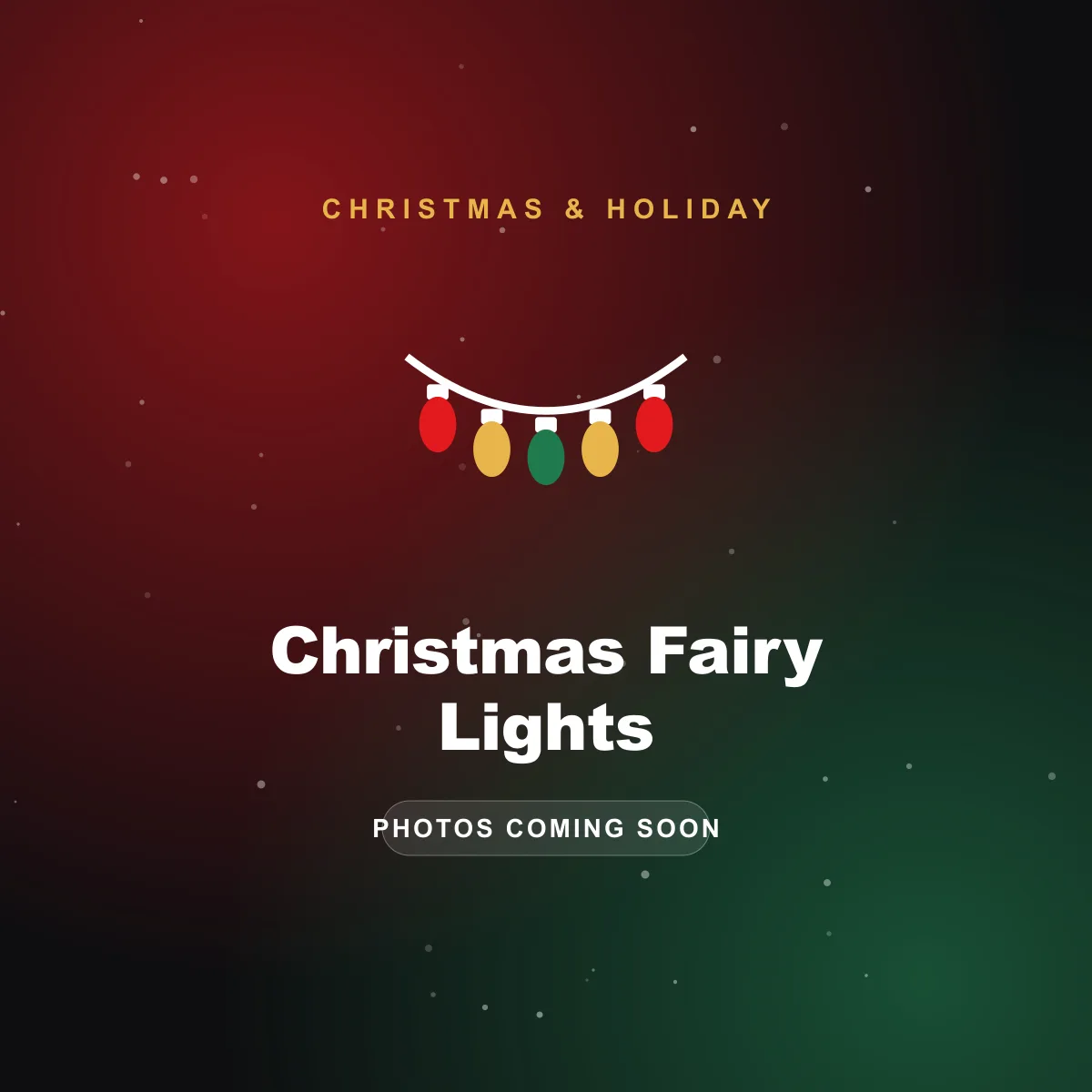 Christmas Fairy String Lights — 302 units